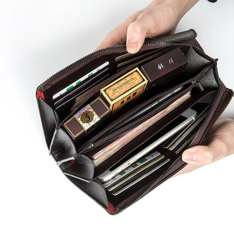 New Men Clutch Large Capacity Wallets
