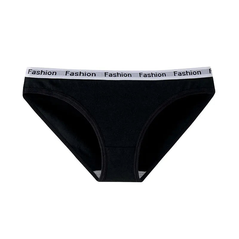 New female causal briefs letters print panty