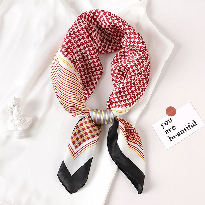 2025 New Spring Square Neck Scarf