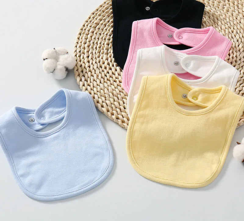 2pcs newborn Baby saliva bib
