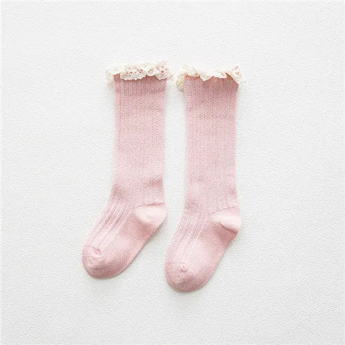 Children's Knee Lace Cheap Stuff Ruffle Socks