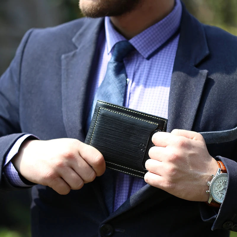 New Short Leather Brand Wallet