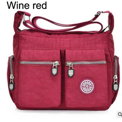 Top-griff Umhängetasche Nylon Weibliche Casual Tote Hobos
