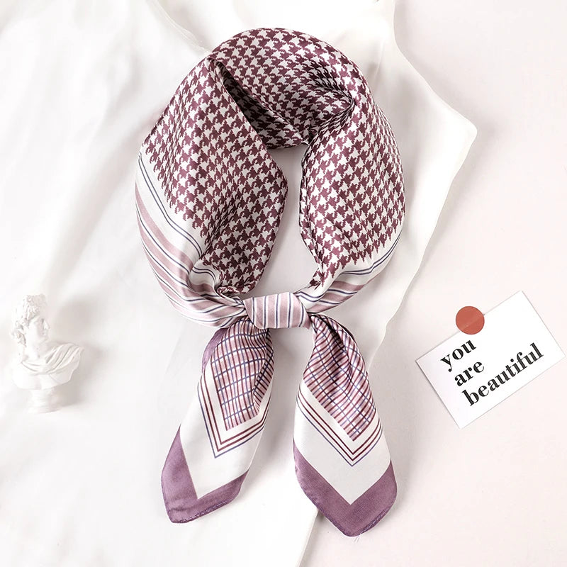 2025 New Spring Square Neck Scarf