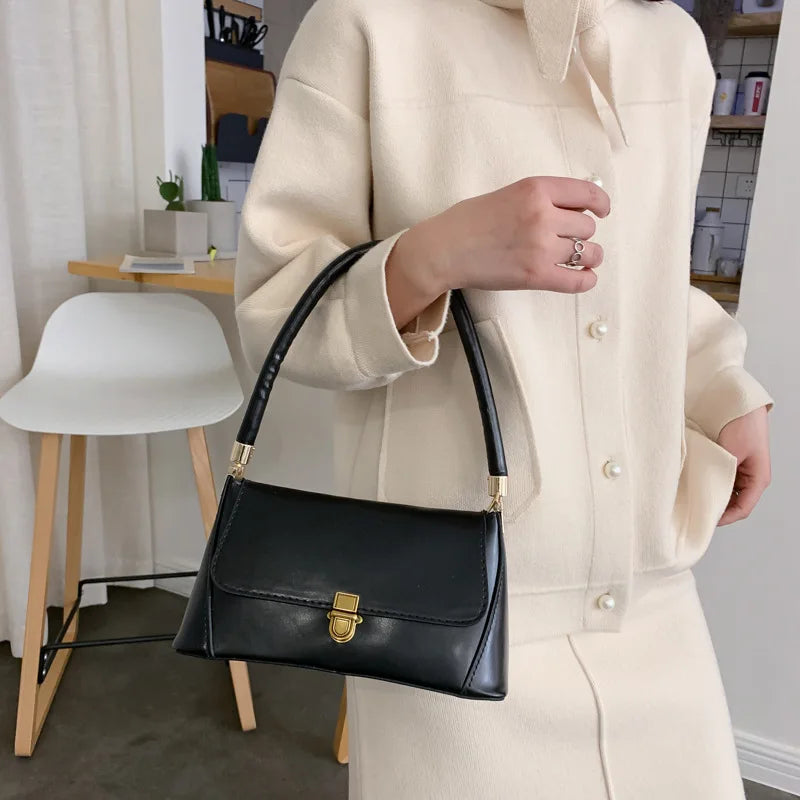 Damen Retro Handtasche PU Leder