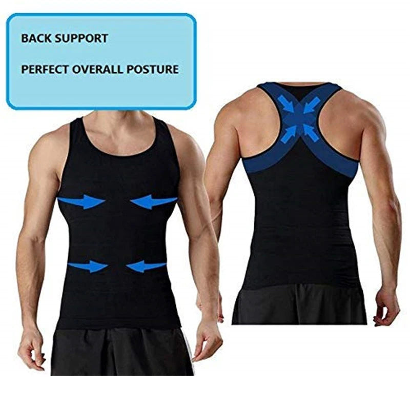 Men's Slimming Shaper Posture Vest