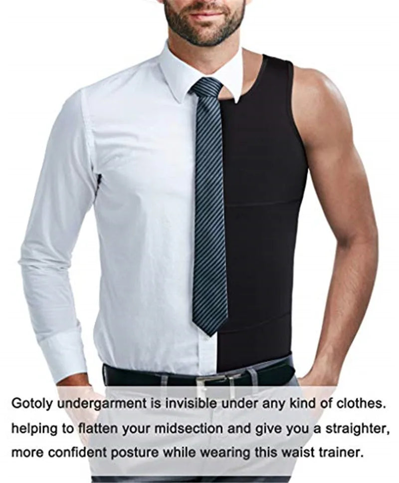Men's Slimming Shaper Posture Vest