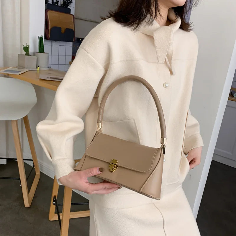 Damen Retro Handtasche PU Leder