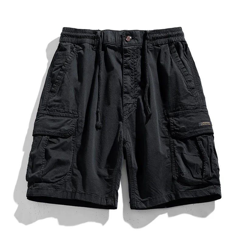 Summer Men Cargo Multi Pocket Shorts