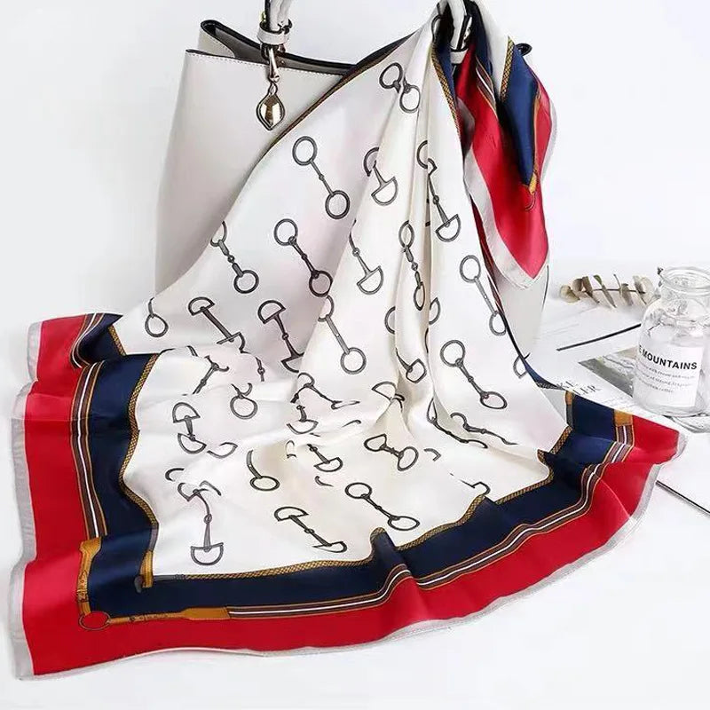 2025 Luxury Silk Shawl Square Scarf