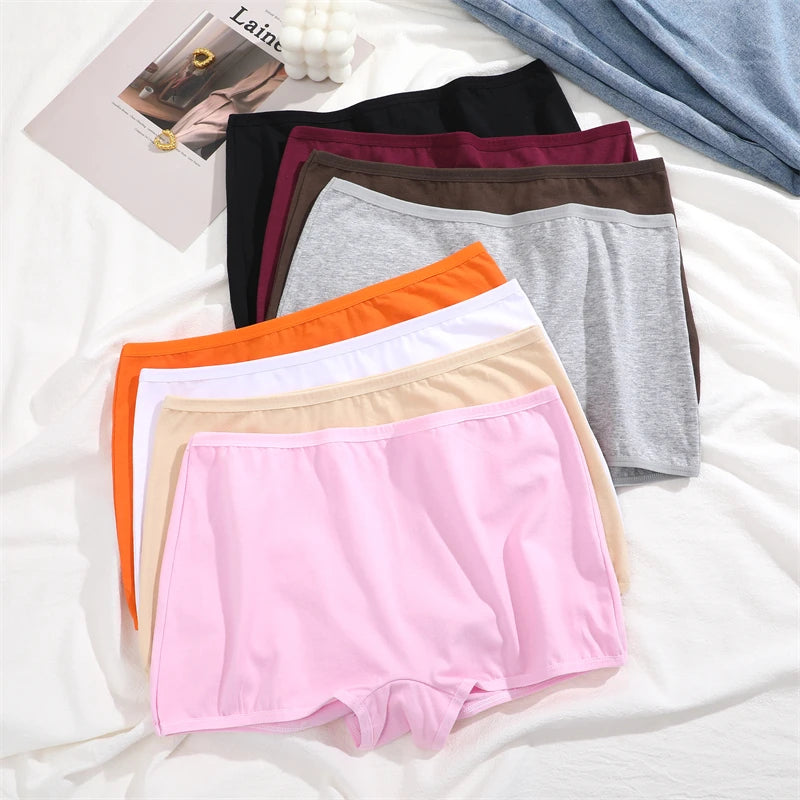 Women's Cotton Boxers Panties Underweart