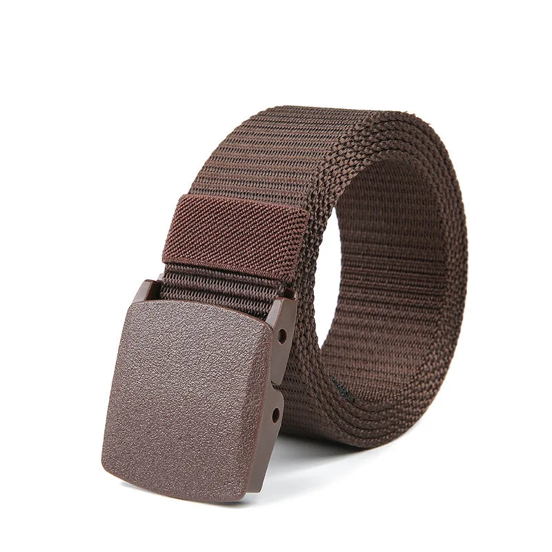 Men's Automatic Buckle Nylon Belt
