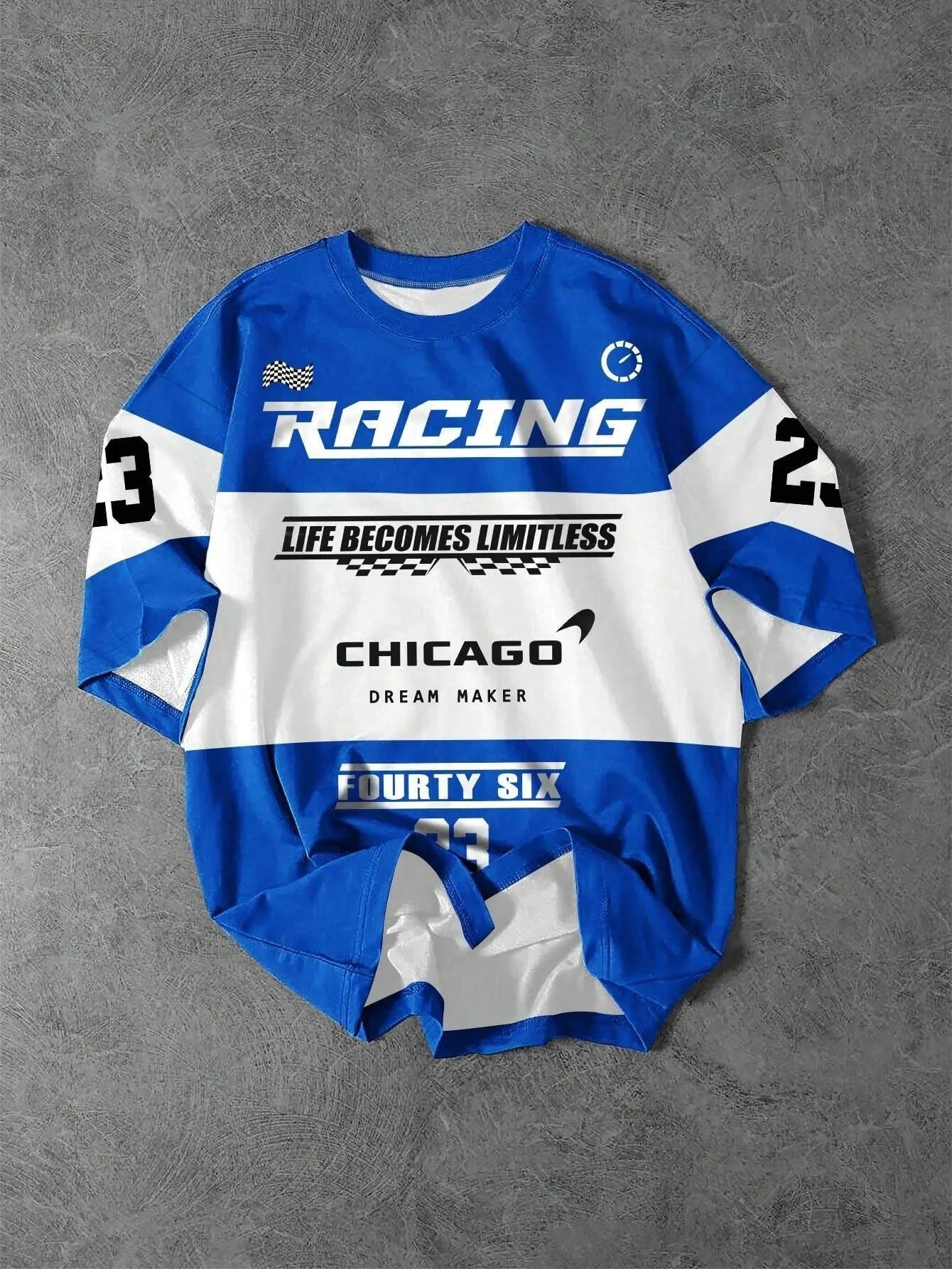 Motorcycle Men's Casual T-shirt Unisex