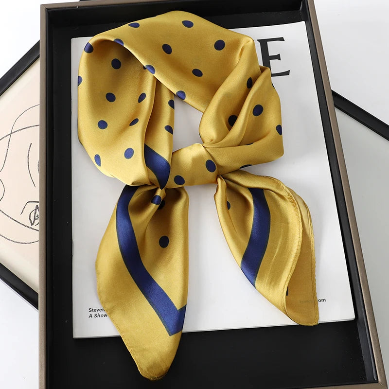 2025 New Spring Square Neck Scarf