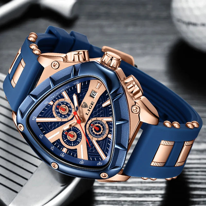 Neue modische Militär-Silikonuhr