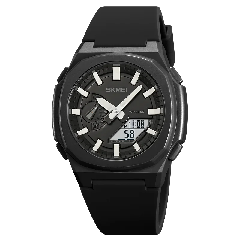 Men Waterproof Military Countdown Chrono Digital Wristwatch