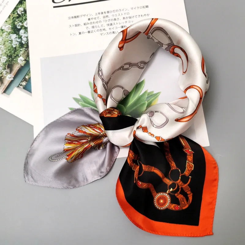 2025 Luxury Silk Shawl Square Scarf