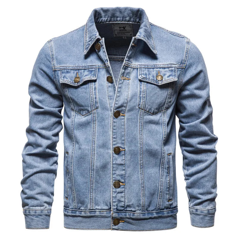 New Spring Autumn Cotton Jeans Jacket
