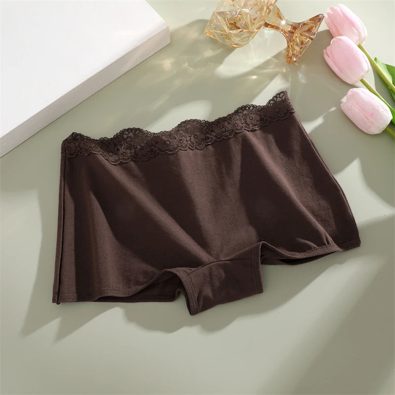Women Sexy Lace Safety Short Panties