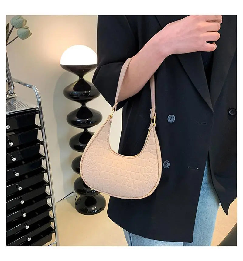 Pure Felt Leisure Unterarm-Satteltasche „Crescent“