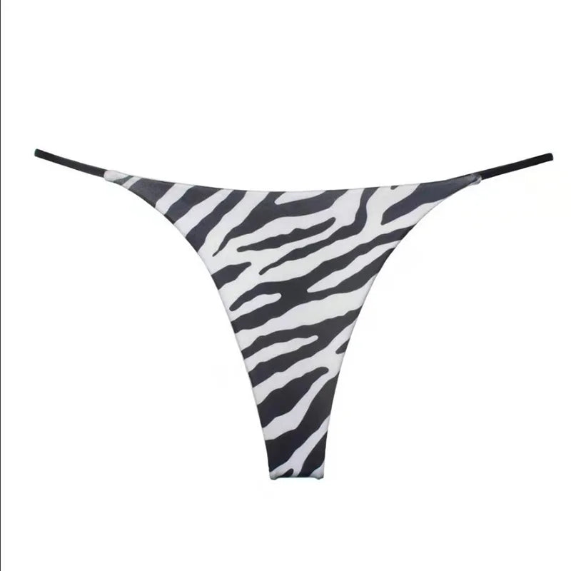 Women Fashion Pure Color Thong Breathable Thin Comfortable Panties