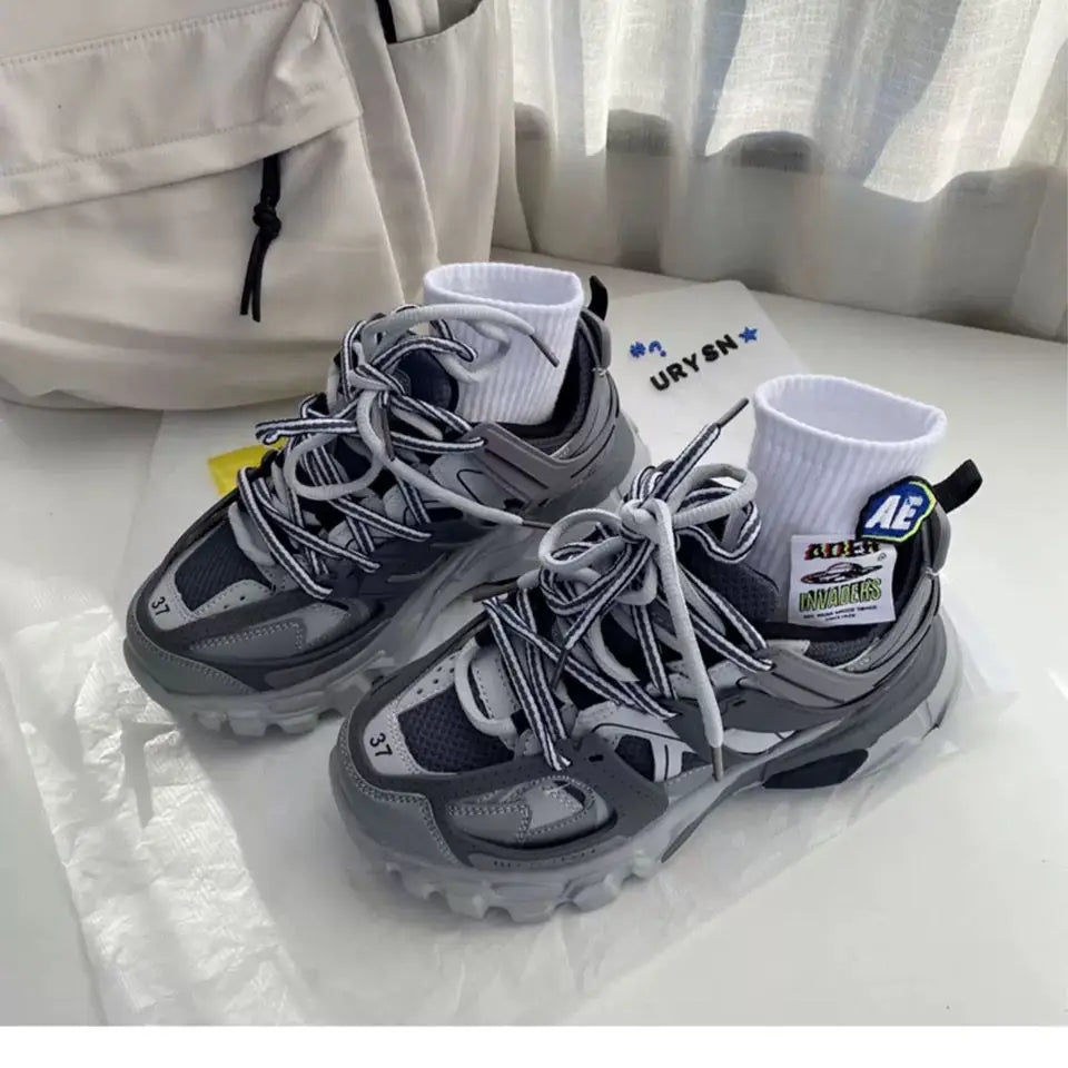 Woman Chunky Casual Sports Shoes