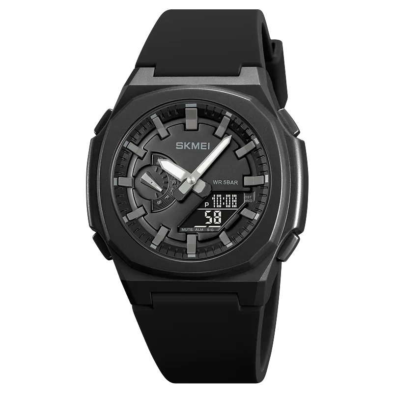 Men Waterproof Military Countdown Chrono Digital Wristwatch