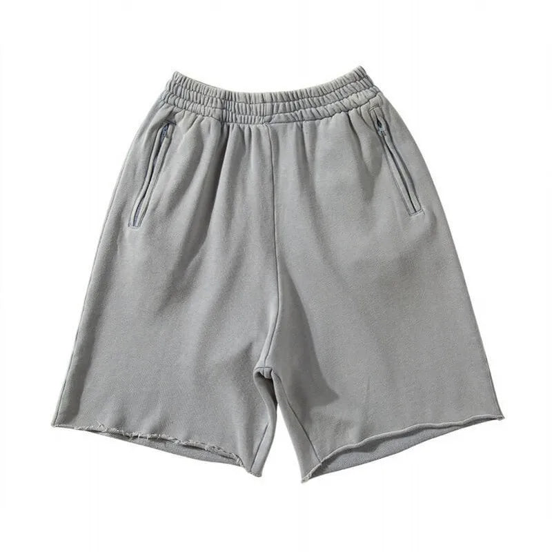 Summer Outdoor Surfing Training Cotton Sport Grey Shorts