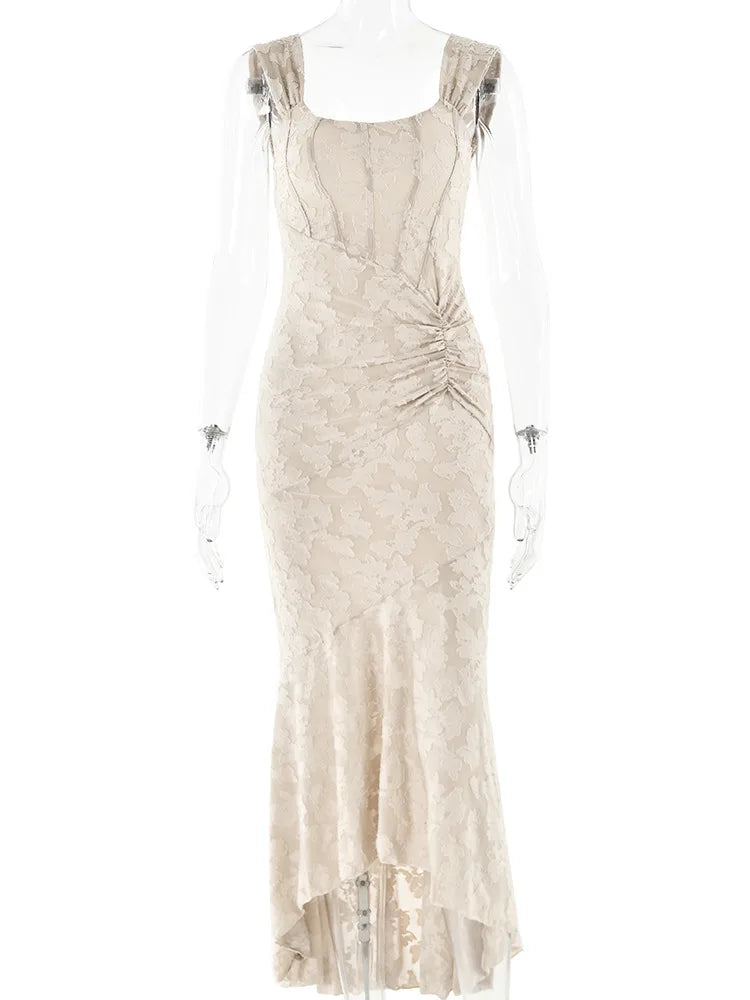 JULISSA MO Sleeve Less Backless Evening Long Dress