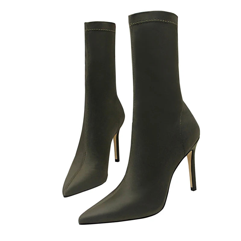 35-42 Autumn Winter Design Stiletto High Heels