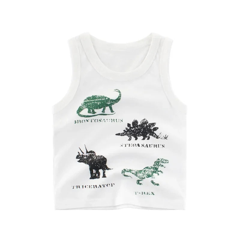 Summer Boy Cotton Sports Vest