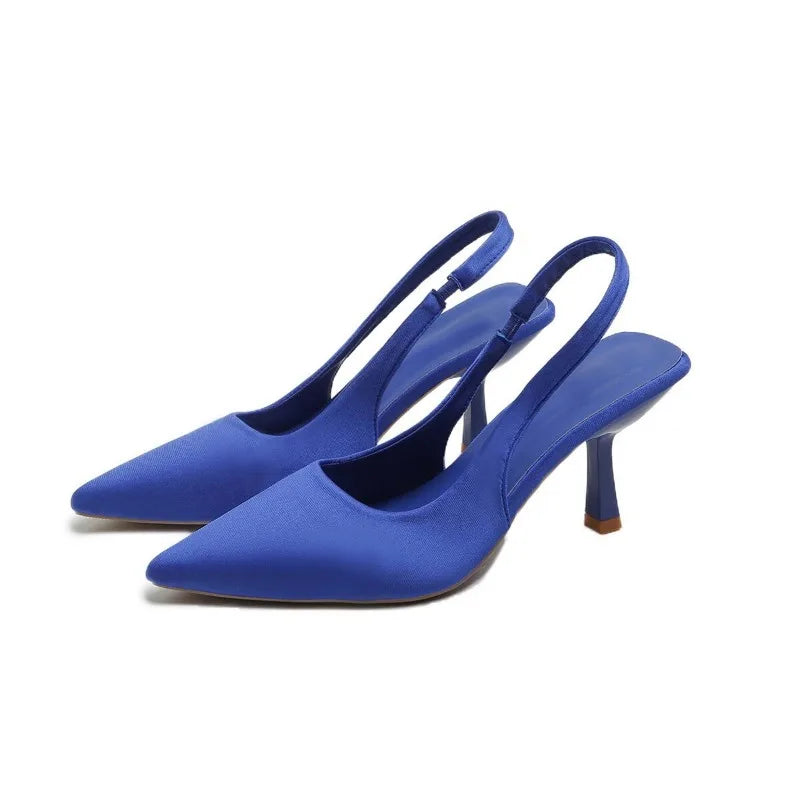 Summer new style back strap pin buckle women's shoes
