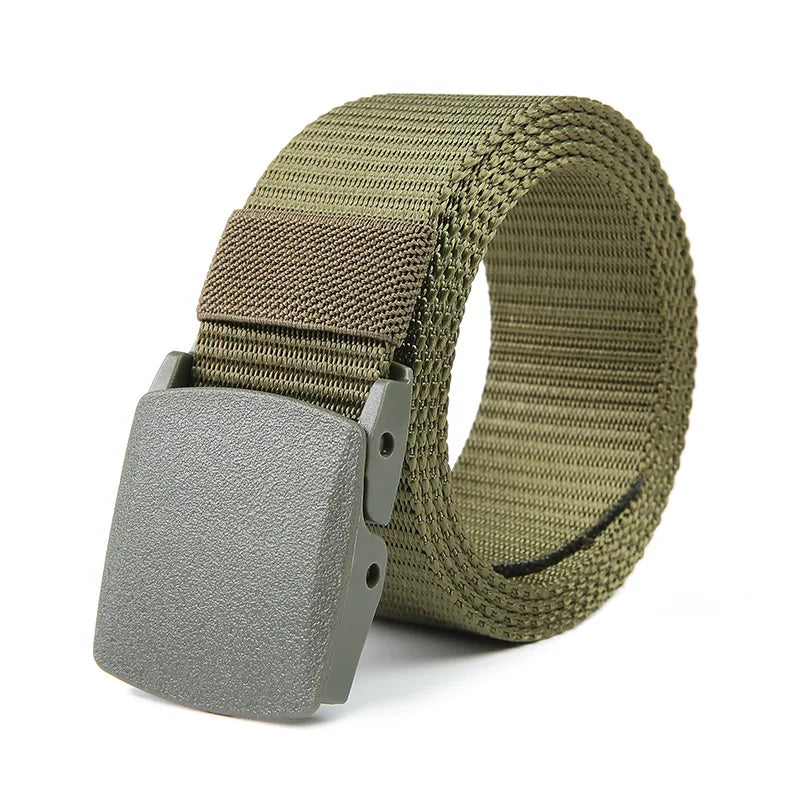 Men's Automatic Buckle Nylon Belt