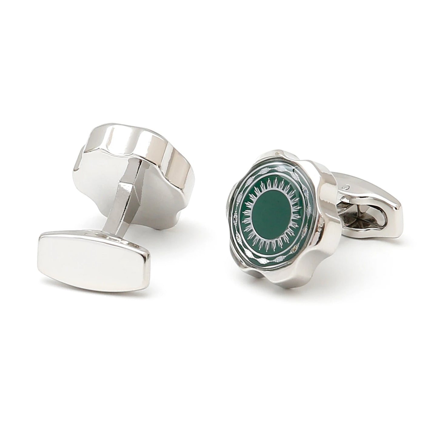New Fashion Casual Green Button