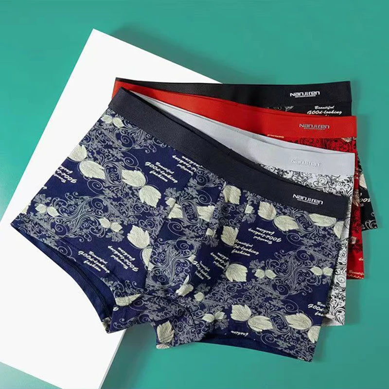 Neue sexy Baumwoll-Boxershorts für Herren