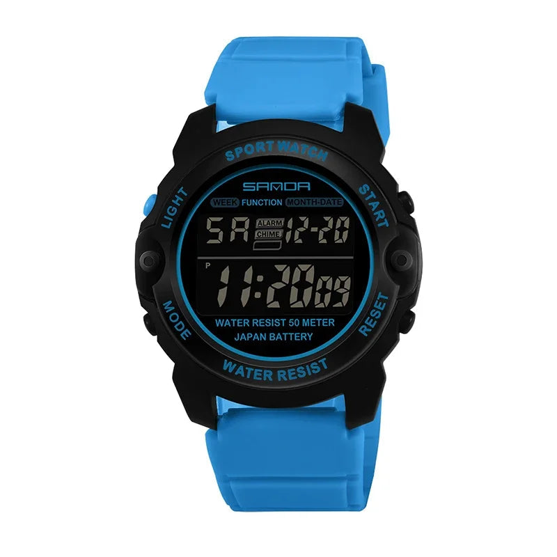 Women Fashion Casual Waterproof LED Digital Watch