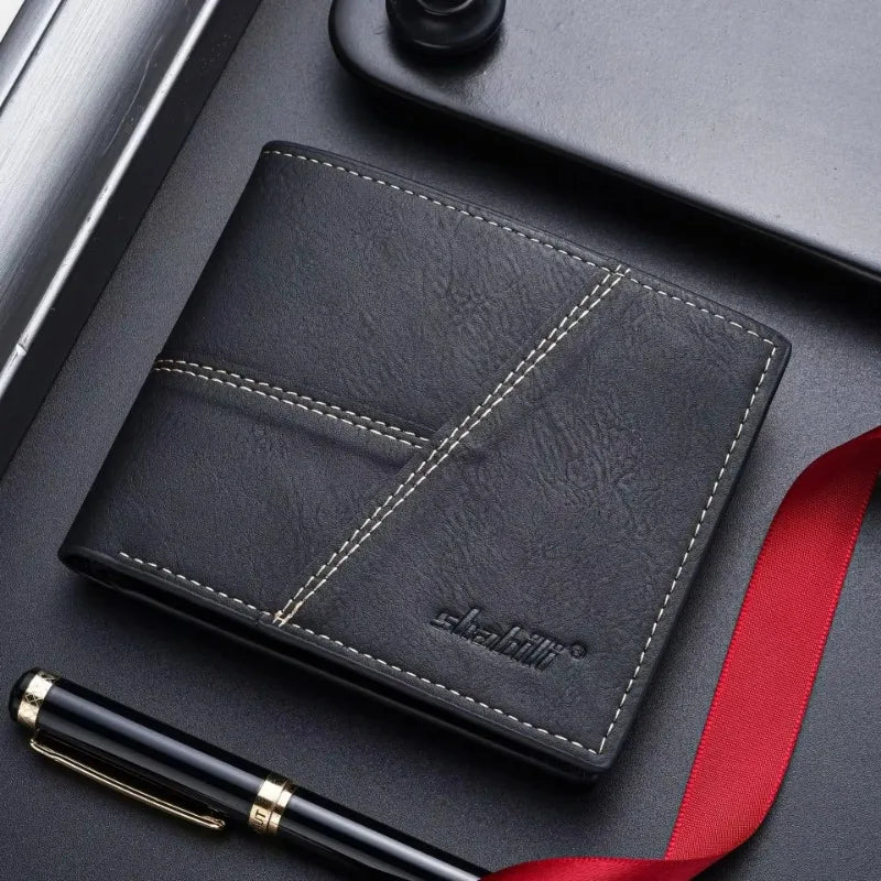 Herren Leder Geldbörsen mit langem Design