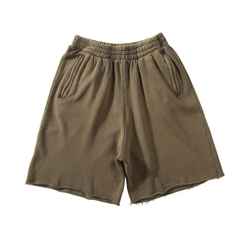 Summer Outdoor Surfing Training Cotton Sport Grey Shorts