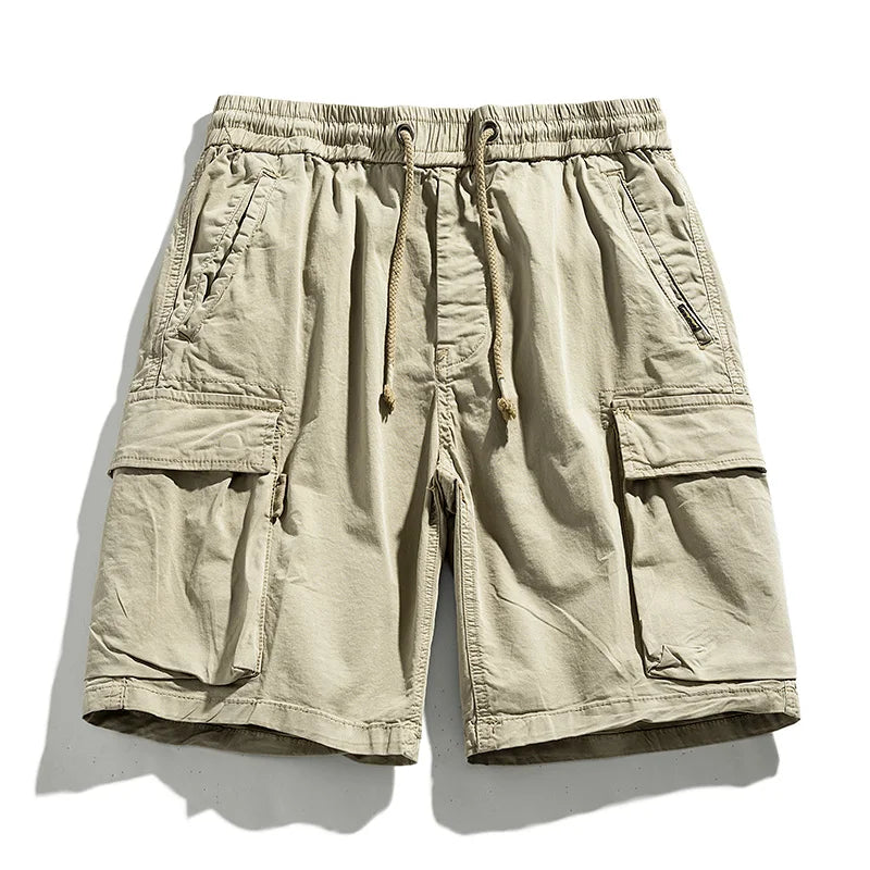 Summer Men Cargo Multi Pocket Shorts