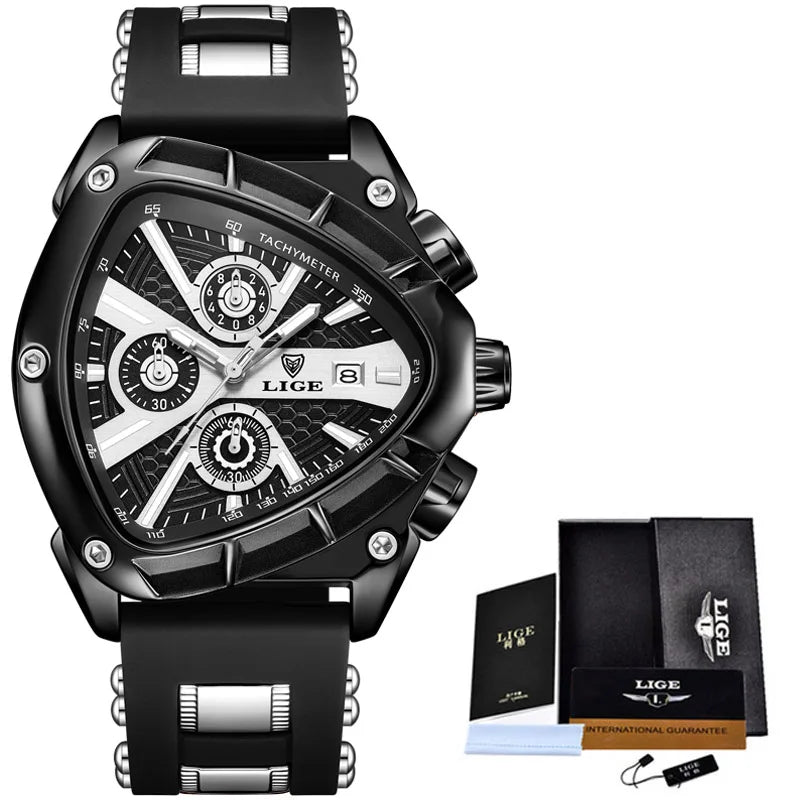 Neue modische Militär-Silikonuhr