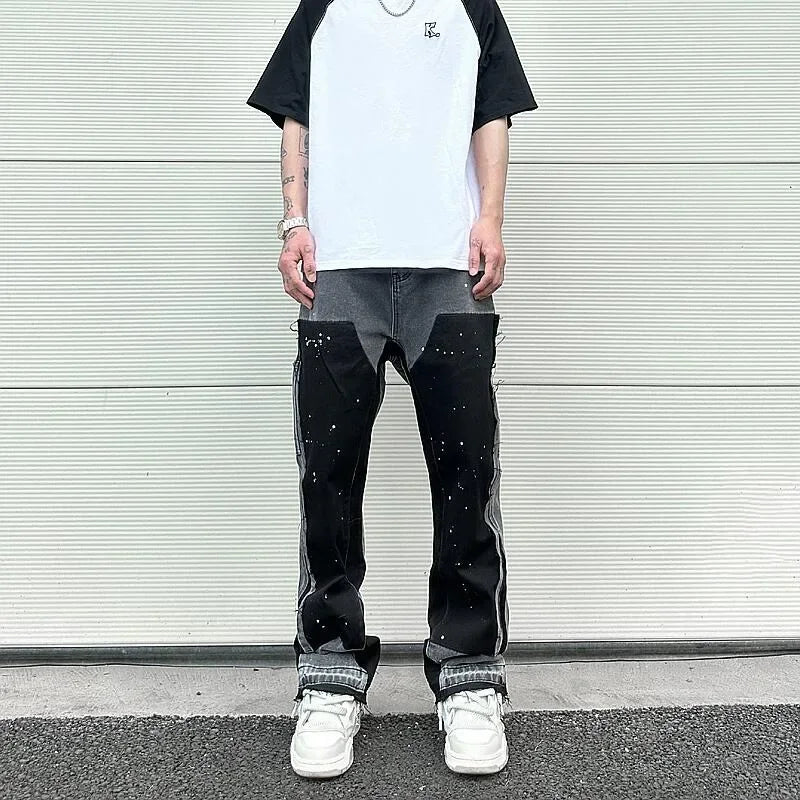 High Street Fashion-Hosen für Herren mit Mikro-Schlag