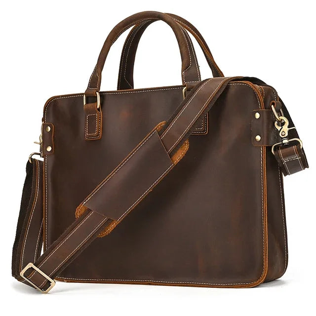 Herren Aktentasche 15 Zoll Business Laptop Handtasche