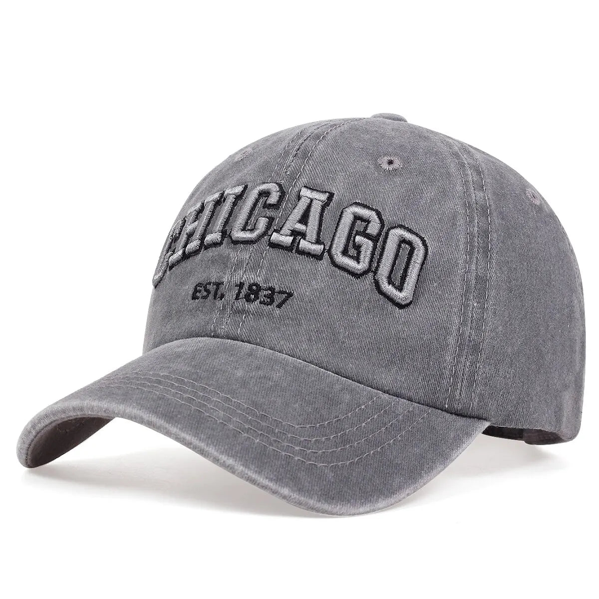 Baseballkappe mit neuem Buchstaben „CHICAGO“