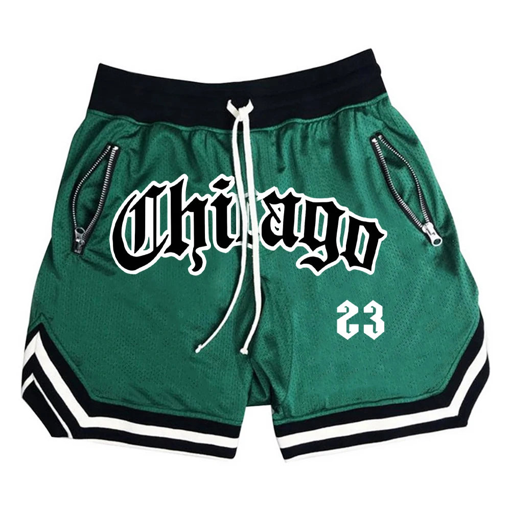 Summer New Men's Sports Fitness Shorts