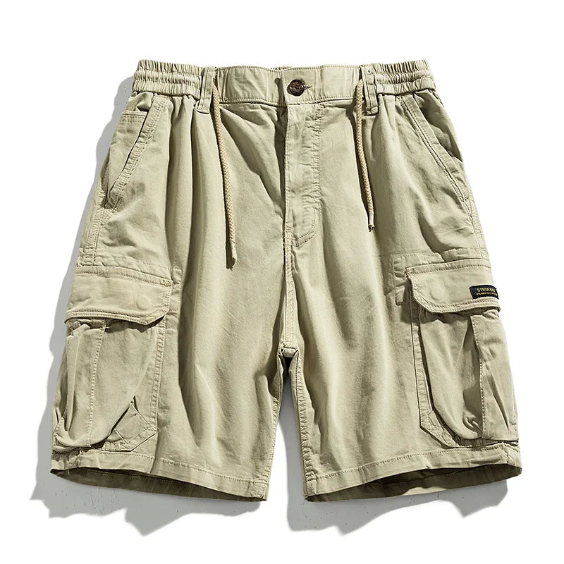 Summer Men Cargo Multi Pocket Shorts