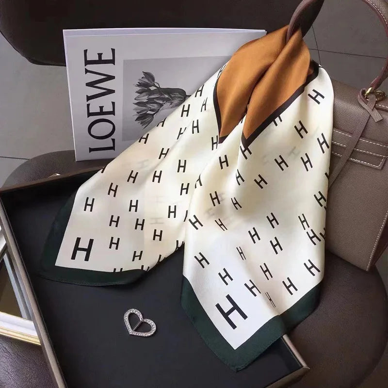 2025 Luxury Silk Shawl Square Scarf