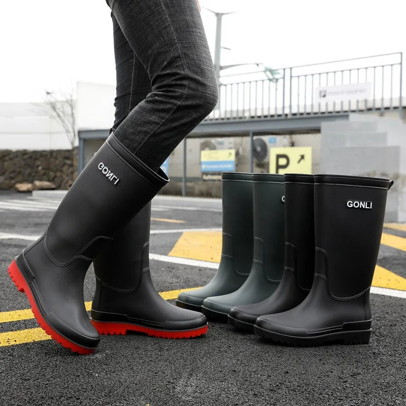 Men's Adult Mid Length Fashionable Korean Water Shoes