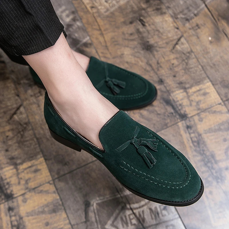 Mens Slip on Footwear Male Comfortable Driving Shoe