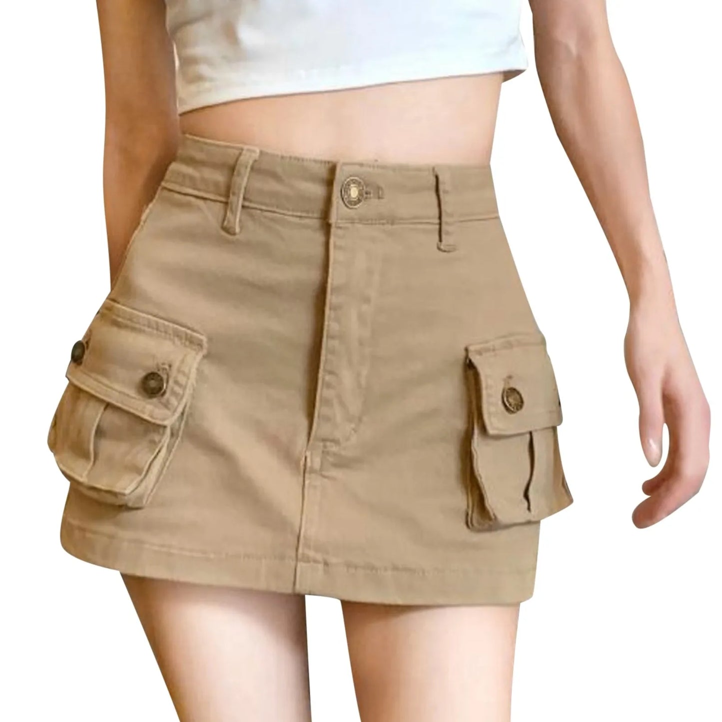Jean Skirt Women's Slip Denim Tooling Skirt