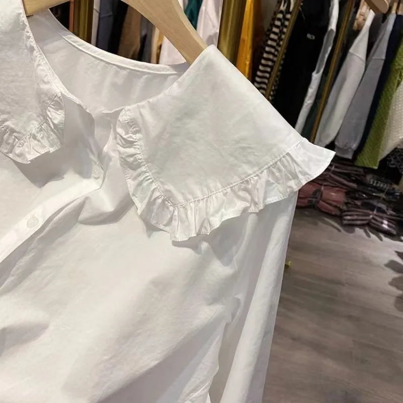 Women Peter Pan Collar Shirts
